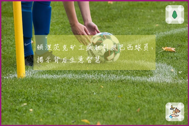 顿涅茨克矿工疯狂引进巴西球员,揭示背后生意智慧